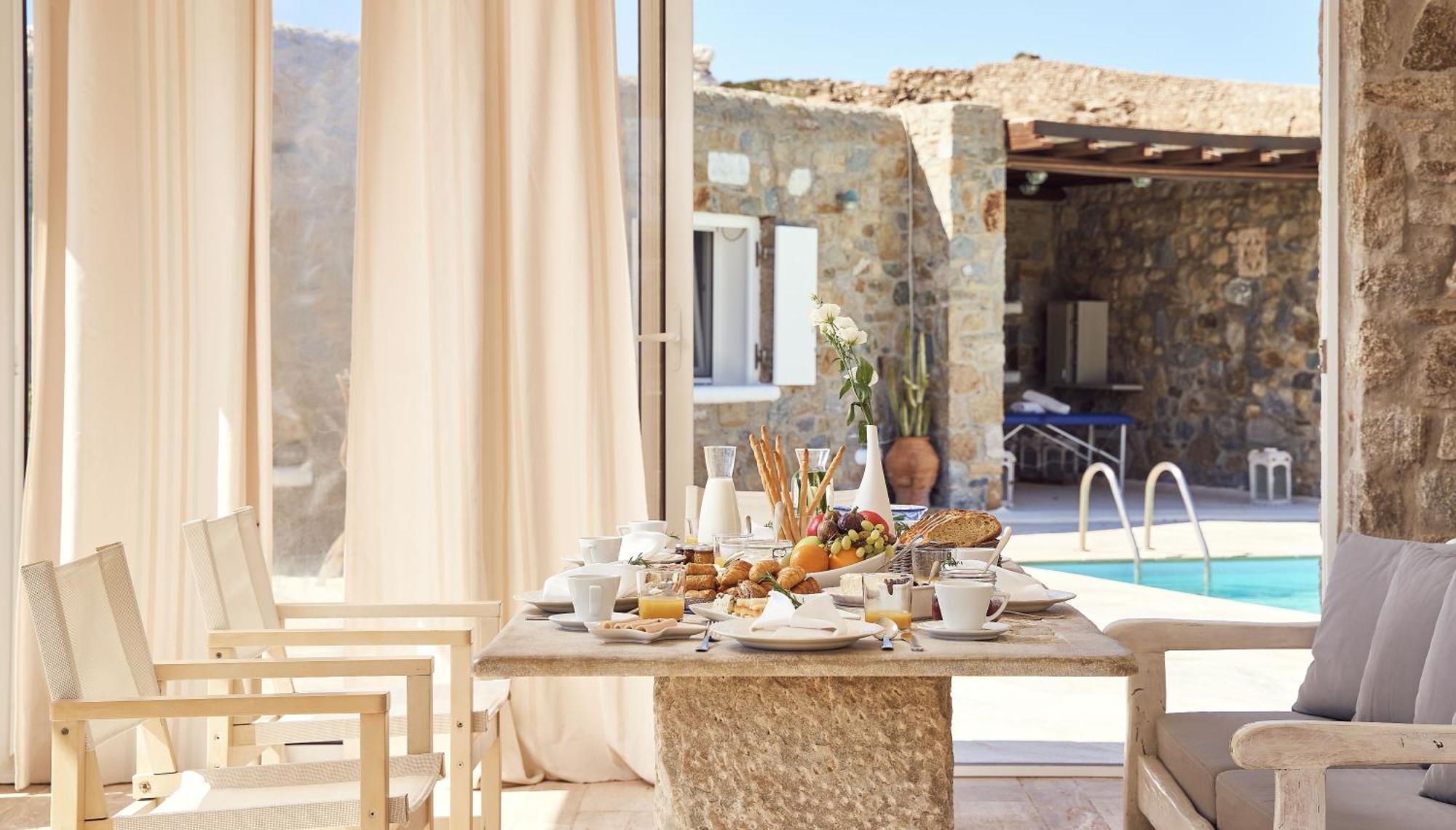 Villa Petrolefko By Ethos Hospitality Ornos  Zewnętrze zdjęcie